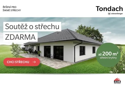 Soutěž o pořádnou střechu Tondach ZDARMA